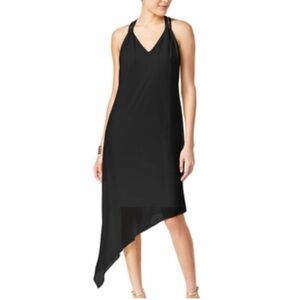 NWT Black Asymmetrical Dress sz XL